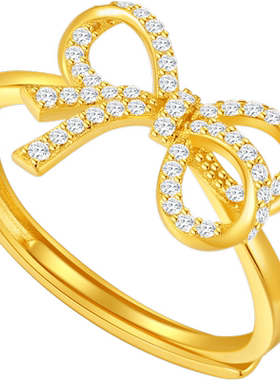 潮宏基小确幸s925银戒指