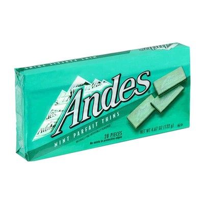 美国零食ANDES安迪士斯巧克力片