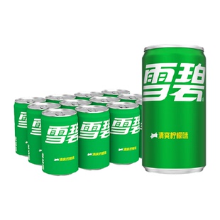 檀健次代言 雪碧碳酸饮料迷你mini汽水200ml*12整箱装(B)