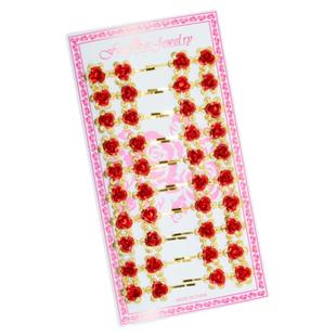 婚庆发夹红色中式厦门婚嫁民俗用品闽南福建结婚满月夹子金属发饰