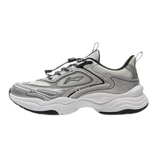 李宁童鞋休闲鞋男童中大童冬季新款青少年减震学生运动儿童老爹鞋