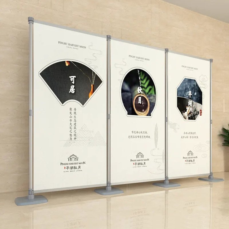 铝合金快展展架快展快背景幕活动展示架广告背景秀宣传架移动喷绘