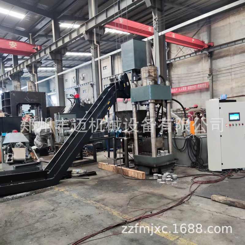 供应 四柱立式液压压饼机 废旧铁屑压饼机 350吨高压铁粉压力机