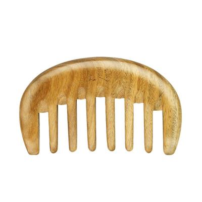 虞美人天然头部经络粗齿梳子便携