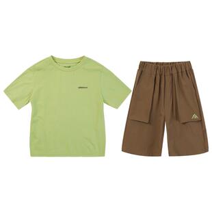 【99.9元任选2件冬装】EBAER儿童加绒卫衣裤子毛衣马年男女童红色