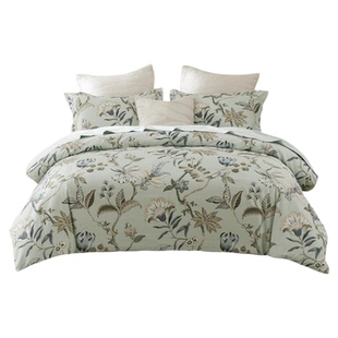 2025新款HarborHouse全棉纯棉80S高支四件套印花床单被套轻奢高级