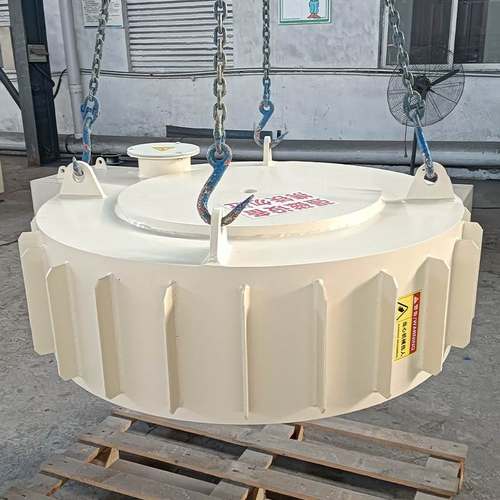 RCDB电磁除铁器厂家传送带悬挂式电磁除铁器盘式选铁器强磁除铁器