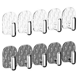 小挂钩迷你强力粘胶粘钩免打孔壁挂柜门门后首饰项链一排无痕挂架