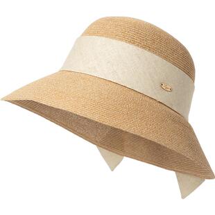 Siggi 帽子女夏防晒草帽日系草编遮阳帽出游度假沙滩可折叠太阳帽