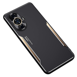 华为nova11手机壳nova11新款金属男nova11pro镜头防摔11ultra高端男款外壳FOA-AL00全包11por磨砂硅胶适用于