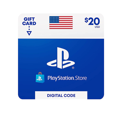 美服PSN充值卡PS4/PS5$20Code