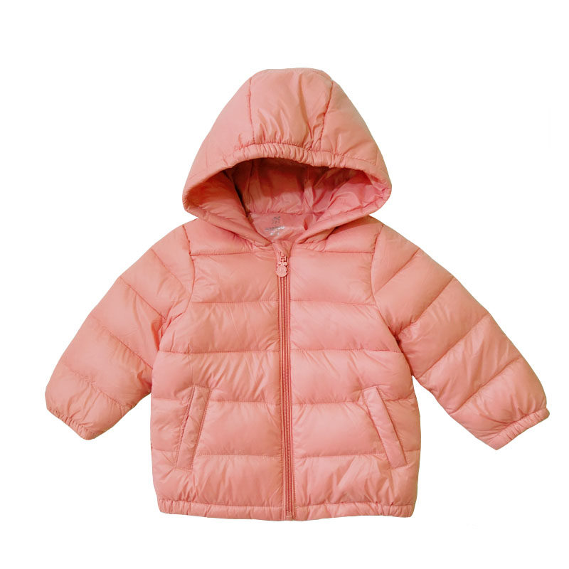 童装巴布豆婴幼儿羽绒服特卖2023新款男女宝宝羽绒外套1-4岁90绒