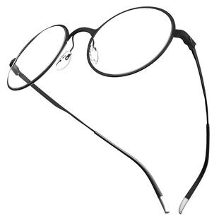 Silhouette诗乐眼镜架超轻钛无螺丝圆形近视眼镜框男女款5557