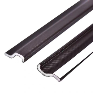 S型平开窗专用背胶塑钢门窗密封条断桥铝防风隔音自粘发泡防尘条