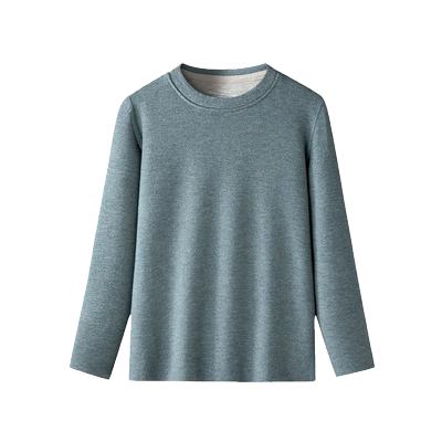 美雅碧发热山羊绒蚕丝秋冬保暖衫