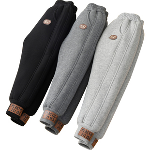 儿童加绒裤子冬装外穿卫裤女童棉裤冬季加厚特厚羊羔绒男童保暖裤