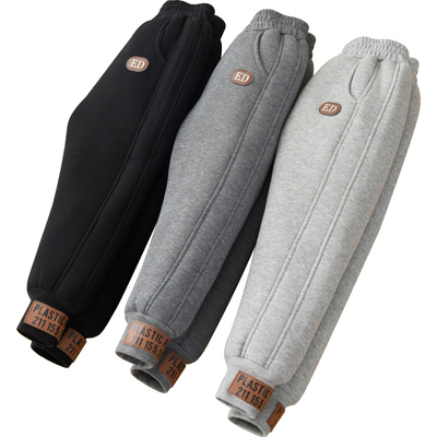 【加绒加厚】儿童羊羔绒裤子