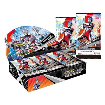 奥特曼卡片卡游正版男孩卡册豪华大卡包稀有绝版ssr荣耀版一整盒