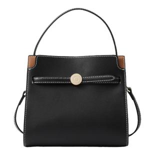 Fion/菲安妮女包真皮凯莉包通勤手提小包时尚休闲单肩斜挎软包包