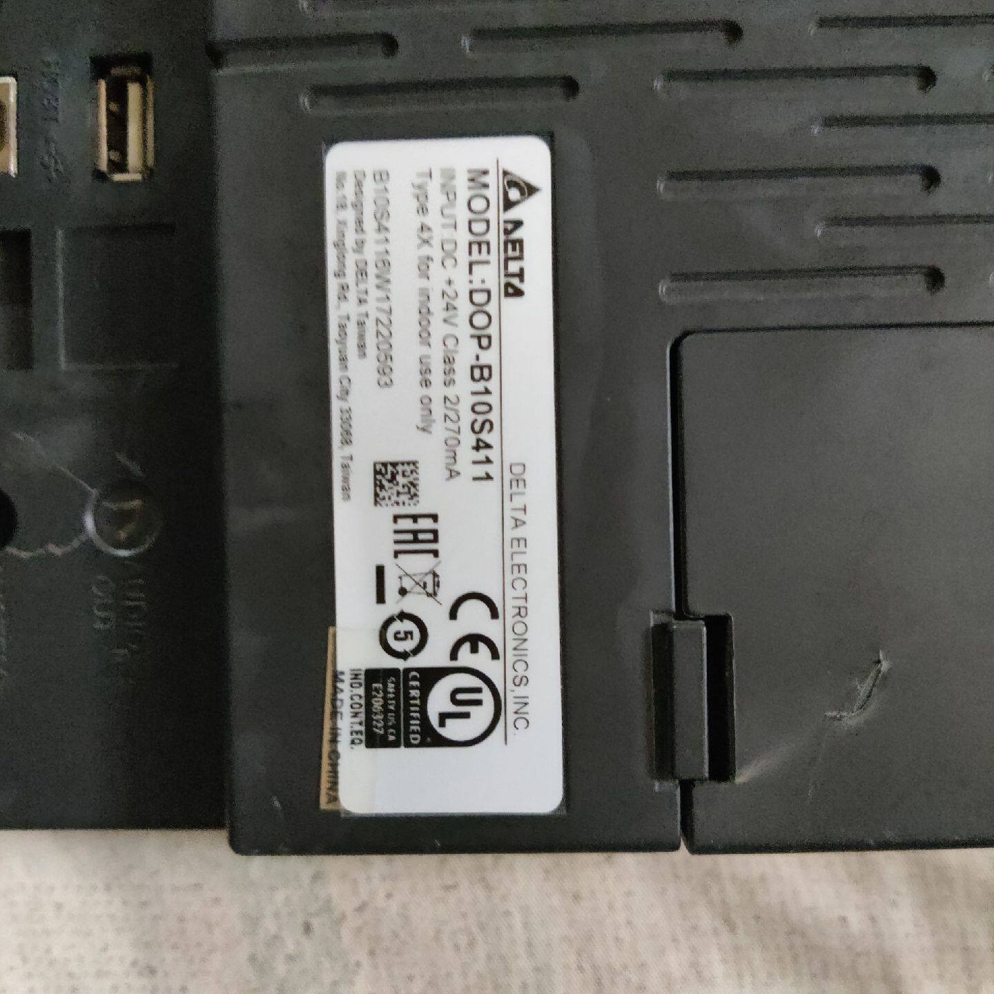 非标价台达DOPB10S41110寸触摸屏人机界面拆机现货议价