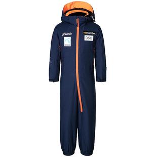 phenix菲尼克斯SKI国家队系列小童户外双板运动连体滑雪服童装