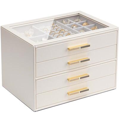 送女友高档精致首饰盒收纳盒