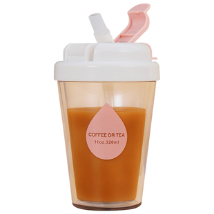 带吸管的水杯子孕妇产妇专用大人可爱女生女士高颜值大容量咖啡杯