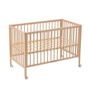 婴儿床实木新生儿宝宝床多功能婴儿床垫可移动小床拼接梦神lamb