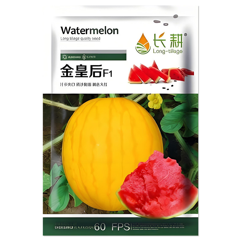 长耕金皇后F1黄皮西瓜种子