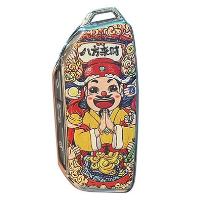适用宝马高档钥匙套新升级浮雕