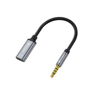 biaze 3.5转typec公转母扁头耳机转圆头转接头线适用华为oppo小米vivo扁口连接手机平板笔记本电脑转换器接口