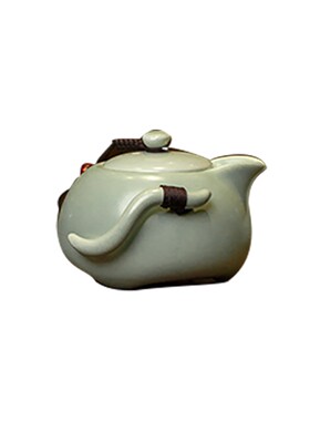 三勤堂定窑陶瓷色釉茶壶套组
