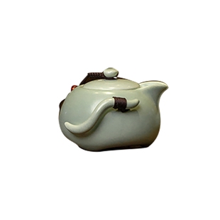 三勤堂套装定窑一壶二杯  陶瓷茶壶茶杯旅行茶具礼盒套装（微瑕）