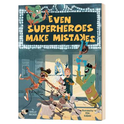 Even Superheroes Make Mistakes    Shelly Becker 英文原版