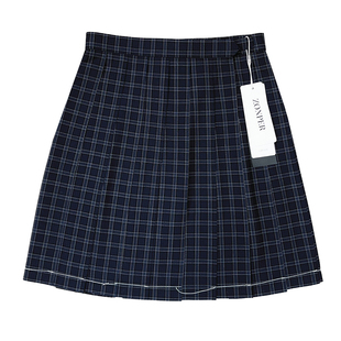 中牌制服馆星河霁秋冬毛料原创JK制服格裙校供半身裙百褶裙短裙