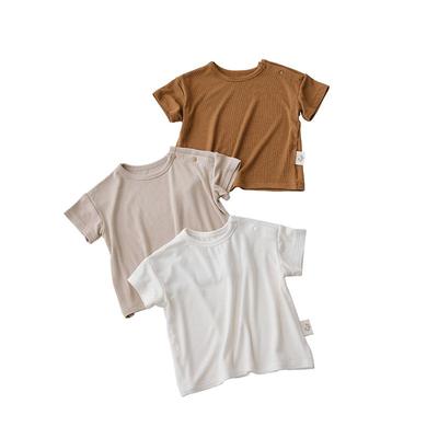 Benzdeer本驰鹿 2026夏新婴幼儿优可丝短袖T恤男女宝宝舒适上衣