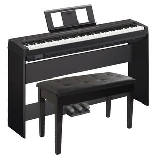 雅马哈p48电钢琴p145btb初学家用便携88键重锤专业考级钢琴