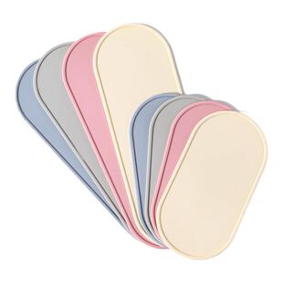 窄边桌面碗筷沥水垫吧台滤水垫硅胶防滑垫收纳厨房调料罐保护垫