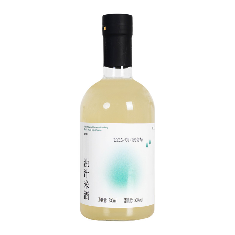 咪菟原味米酒浊汁糯米酒