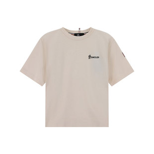 【自营】Moncler/盟可睐女士圆领短袖T恤8C00002 89AZ9