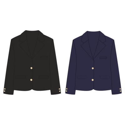 樱奈家日系男生二粒扣西装外套