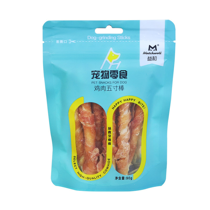 益和大型犬牛皮鸭肉耐咬磨牙棒