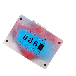 可弯曲镂空数字喷漆模板路灯杆管道圆柱组合编号字母空心喷印模具