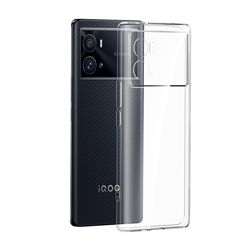 适用透明壳vivoiQoo13 12pro iQoo11S iQoo15T手机壳vivo iQoo9硅胶iQ003软壳iQooNeo8全包Neo7 6Se 5保护套