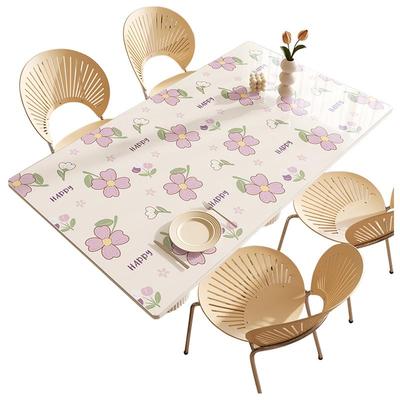 pvc餐桌垫子隔热软玻璃透明桌布