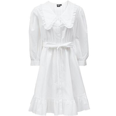 VeroModa少女七分袖连衣裙