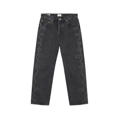 商场同款碧昂丝联名501牛仔裤