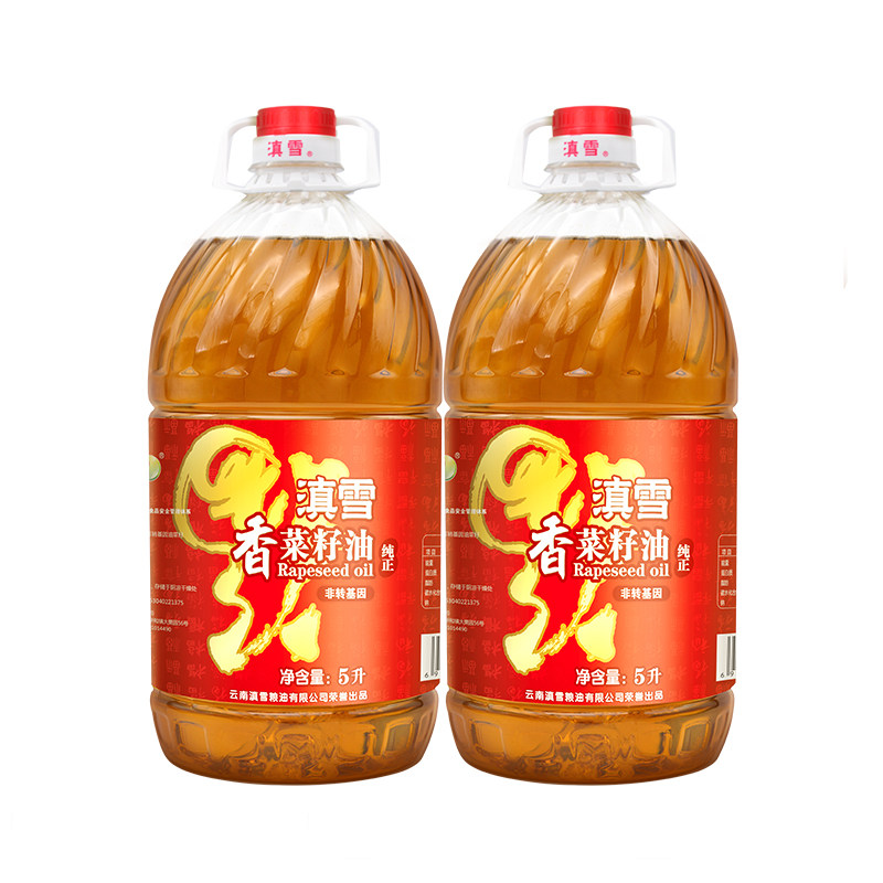 云南滇雪传统味道非转基因菜籽油