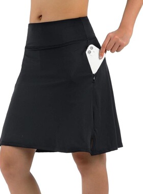 Z 16106 Women's Tennis Golf Skort 运动短裙 欧美跨境亚马逊外