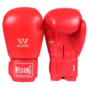 九日山拳击手套专业比赛拳套成人拳击拳套10OZ/12盎司IBA认证拳套